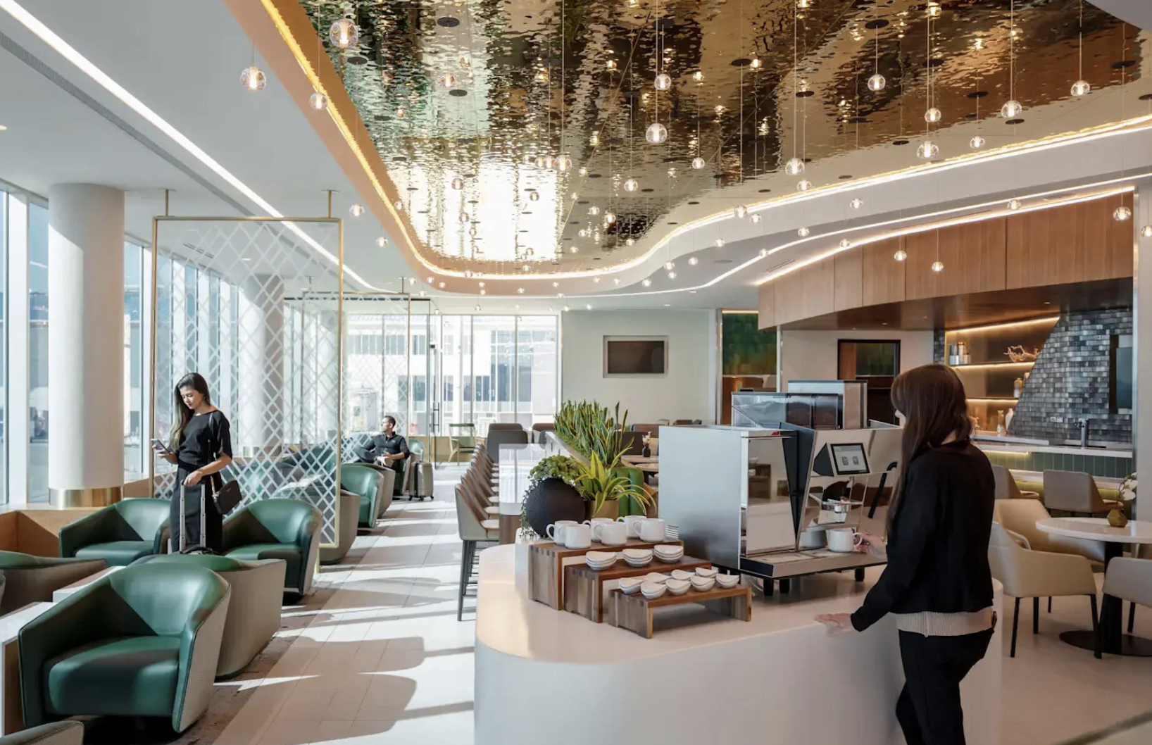 The Club lounge space